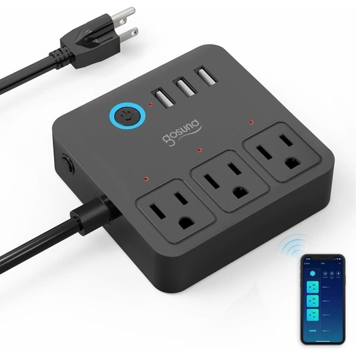 WiFi outlets surge protector with charging port