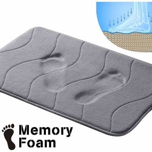 super soft microfiber fleese bath mat 